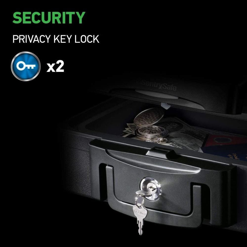 Fireproof Waterproof Box with Key Lock - Picture 3 of 6